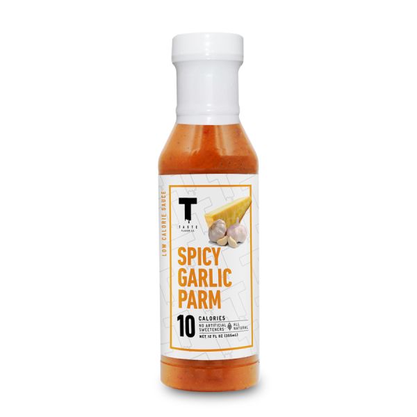 TASTE FLAVOR CO: Spicy Garlic Parm Sauce, 12 fo