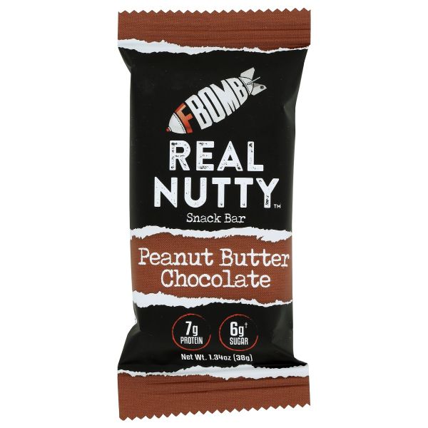 FBOMB: Peanut Butter Chocolate Snack Bar, 1.34 oz