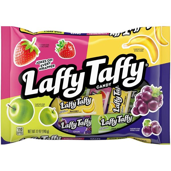 FERRARA CANDY: Laffy Taffy Fun Size Bag, 12 oz