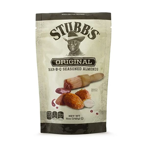 STUBBS: Original BBQ Seasoned Almonds, 5 oz