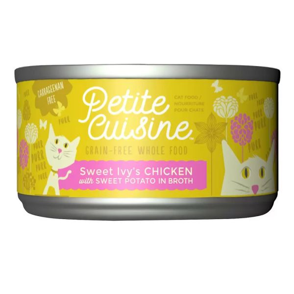 PETITE CUISINE: Sweet Ivy’s Chicken & Sweet Potato Cat Food, 2.8 oz