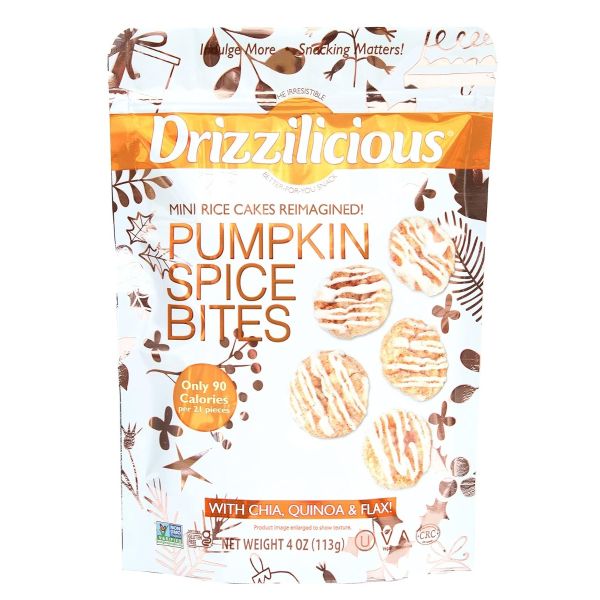 DRIZZILICIOUS: Pumpkin Spice Cake Bites, 4 oz