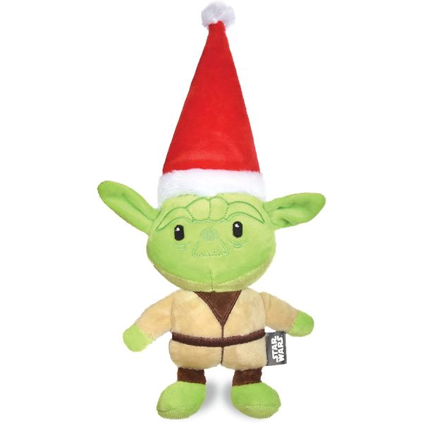 STAR WARS: Santa Yoda Dog Toy, 1 pk