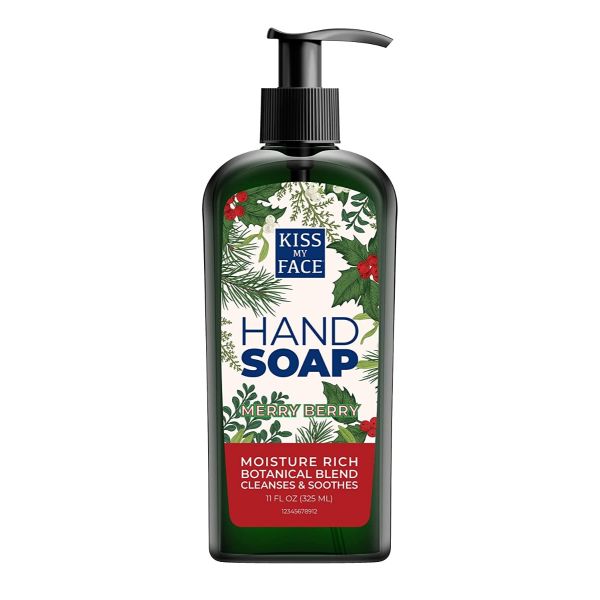 KISS MY FACE: Merry Berry Holiday Hand Soap, 11 OZ