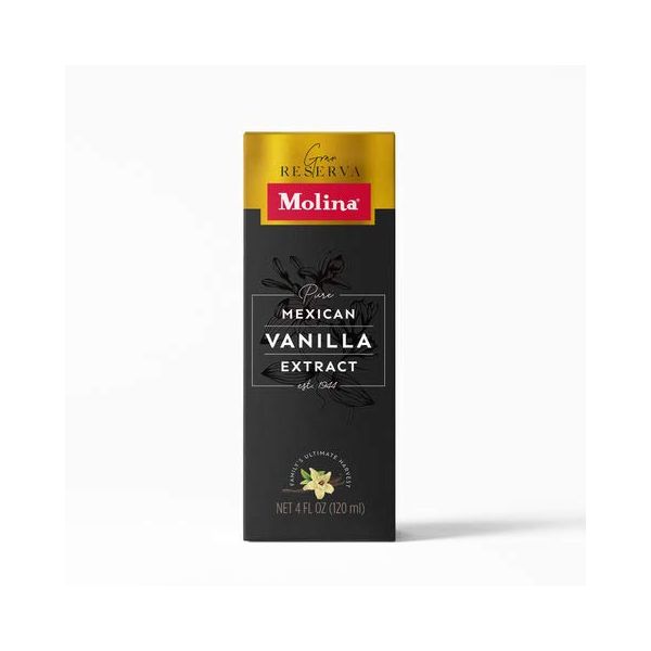 MOLINA VANILLA: Extract Vanilla, 4 oz