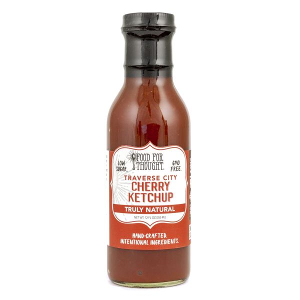 FOOD FOR THOUGHT: Traverse City Cherry Ketchup, 12 fo