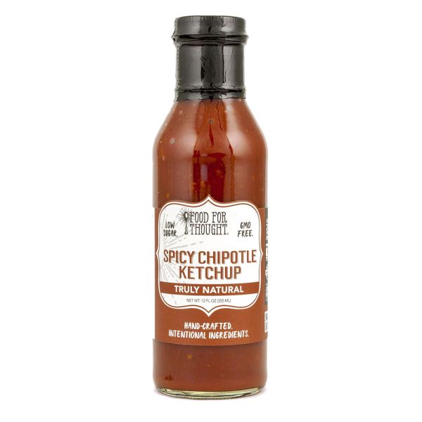FOOD FOR THOUGHT: Spicy Chipotle Ketchup, 12 fo