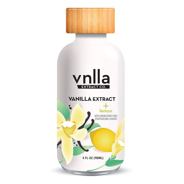 VNLLA EXTRACT CO.: Extract Vanilla With Lemon, 4 FO