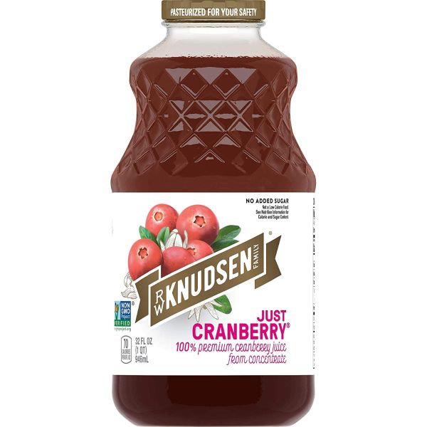 RW KNUDSEN FAMILY: Just Cranberry Juice, 32 fo
