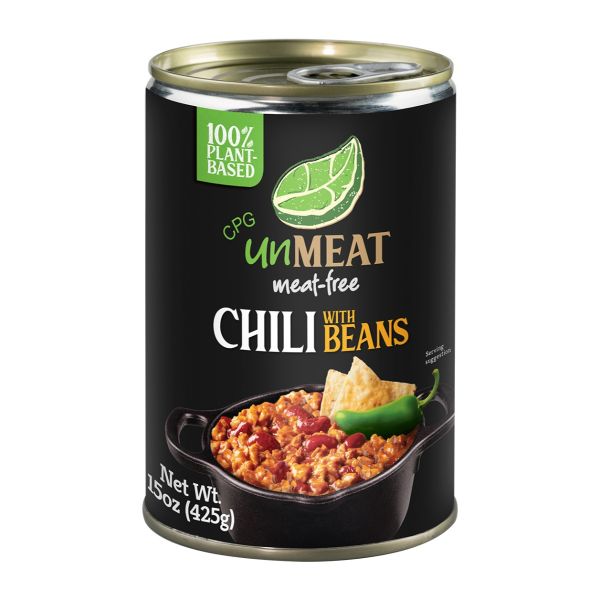 UNMEAT: Meat Free Chili With Beans, 15 oz
