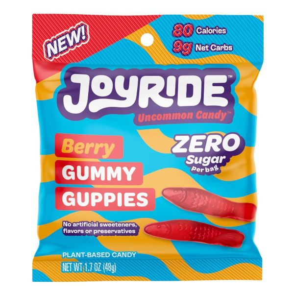 JOYRIDE: Gummy Berry Guppies Zero, 1.7 oz