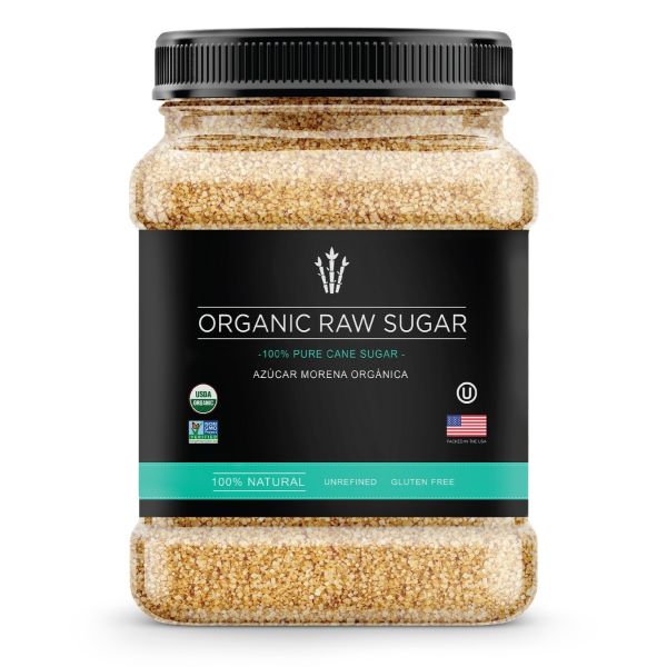 AKENTON: Organic Raw Sugar, 2.7 lb