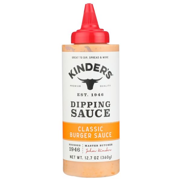 KINDERS: Dipping Sauce Classic Burger, 12.7 oz