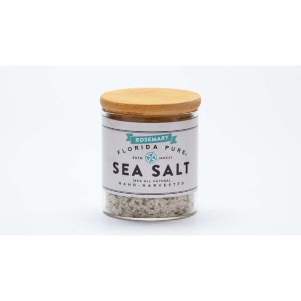 FLORIDA PURE: Rosemary Infused Sea Salt, 1.8 oz