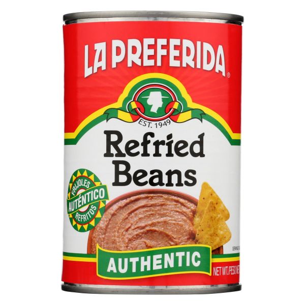 LA PREFERIDA: Authentic Refried Beans, 16 oz