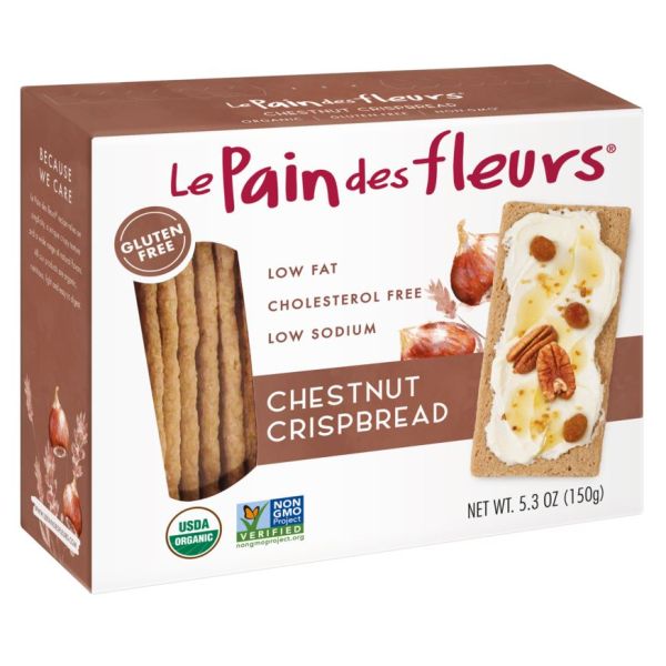 LE PAIN: Organic Chestnut Crispbread, 5.3 oz