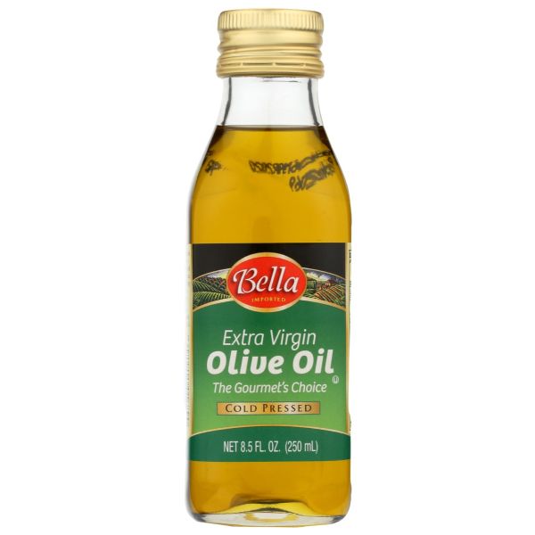 BELLA: Extra Virgin Olive Oil Cold Pressed, 8.5 oz