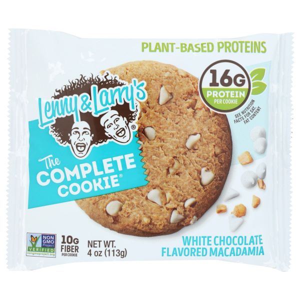 LENNY & LARRYS: White Chocolate Flavored Macadamia Cookie, 4 oz