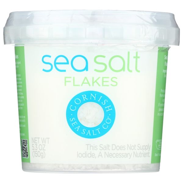 CORNISH SEA SALT: Sea Salt Flakes, 5.3 oz