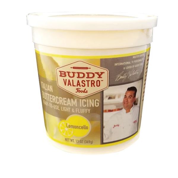 BUDDY VALASTRO: Lemoncello Italian Buttercream Icing, 13 oz