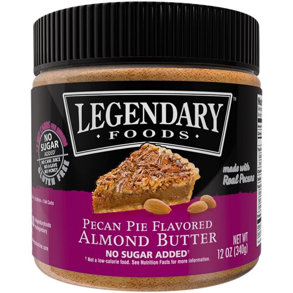 LEGENDARY FOODS: Pecan Pie Almond Butter, 12 oz