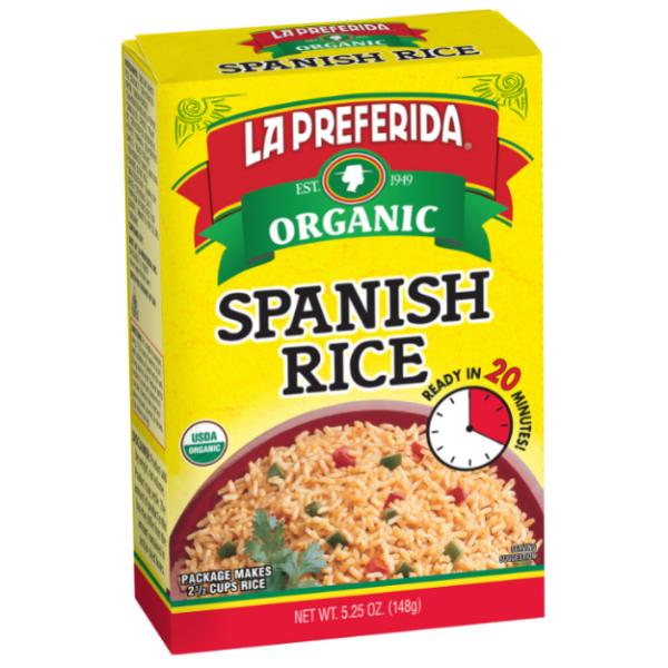 LA PREFERIDA: Organic Spanish Rice, 5.25 oz