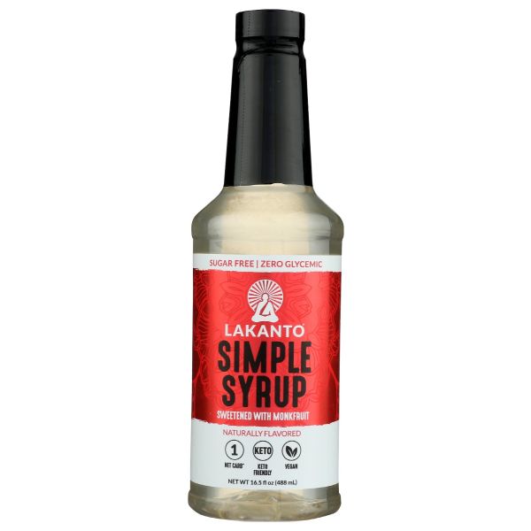 LAKANTO: Simple Syrup Original, 16.5 fo
