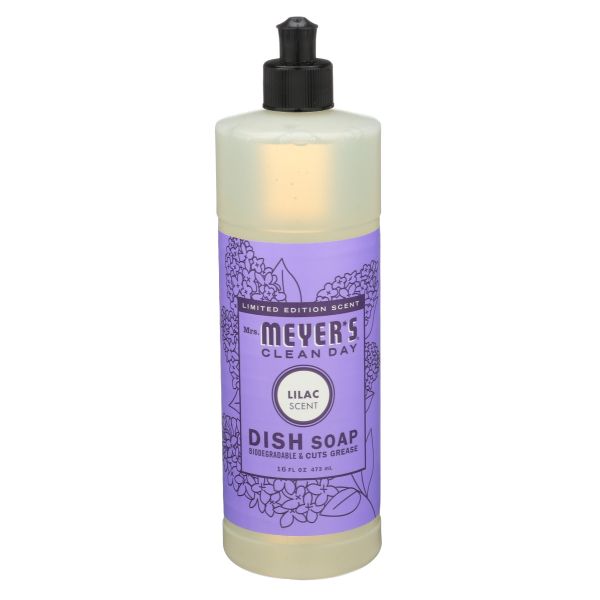 MRS MEYERS CLEAN DAY: Lilac Dish Soap, 16 fo