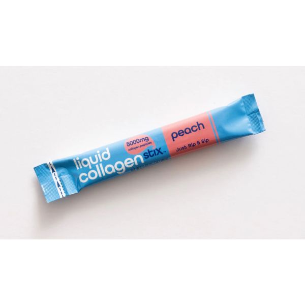 LIQUID COLLAGEN STIX: Peach Collagen Liquid Packet, 1 fo