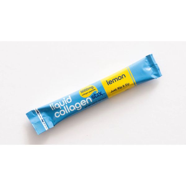 LIQUID COLLAGEN STIX: Lemon Collagen Liquid Packet, 1 fo