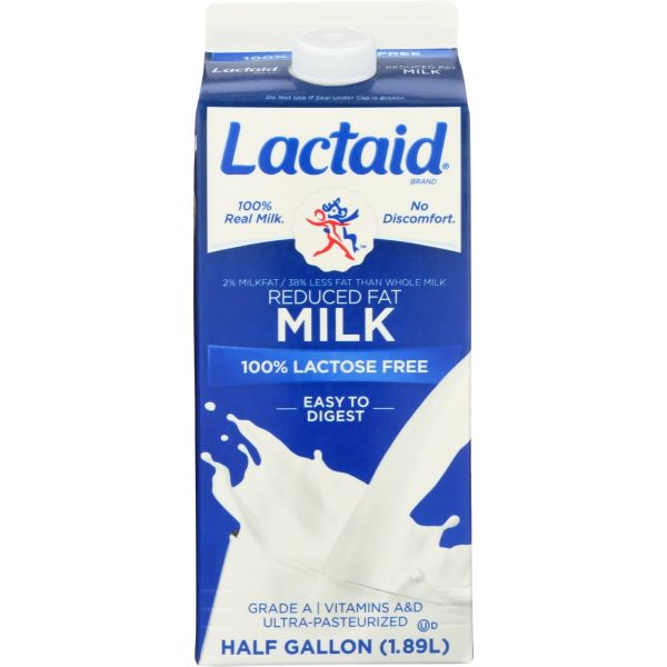 LACTAID: Reduced Fat 2 Percent Lactose Free Milk, 64 oz