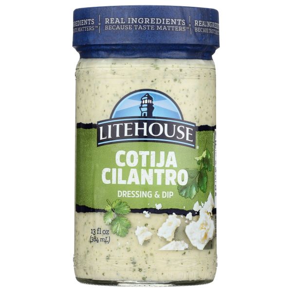 LITEHOUSE: Cotija Cilantro Dressing and Dip, 13 oz