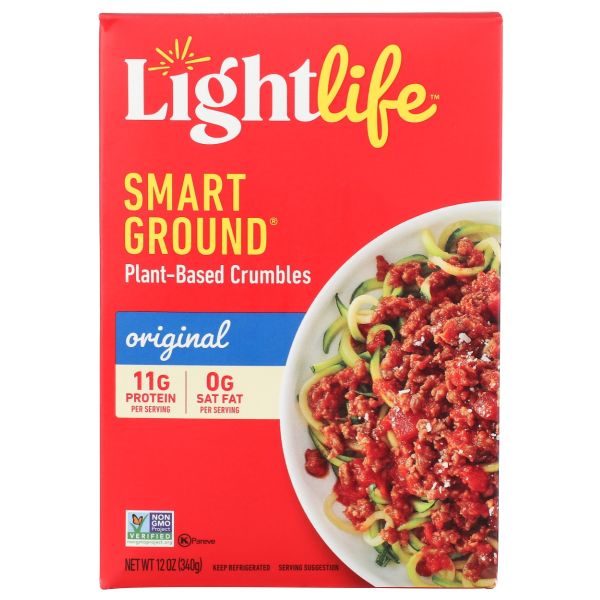 LIGHTLIFE: Smart Ground Plant Based Original, 12 oz