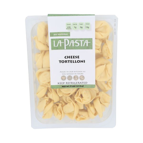 LA PASTA: Cheese Tortelloni, 9 oz