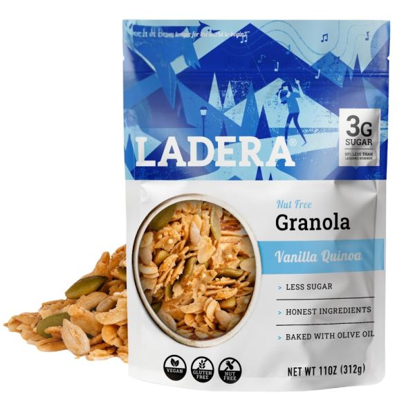 LADERA: Vanilla Quinoa Granola, 11 oz
