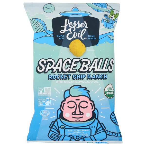 LESSER EVIL: Rocket Ship Ranch Space Balls, 5 oz