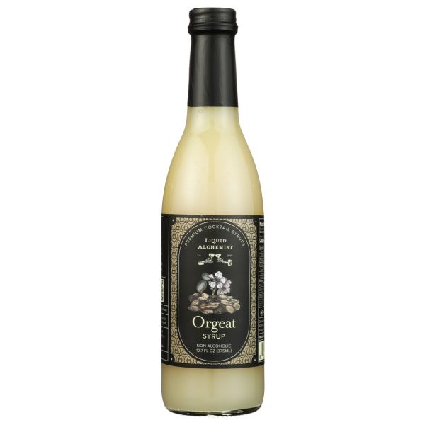 LIQUID ALCHEMIST: Almond Orgeat Cocktail Syrup, 12.7 fo