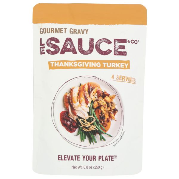 LE SAUCE & CO: Thanksgiving Turkey Gourmet Gravy, 8.8 oz