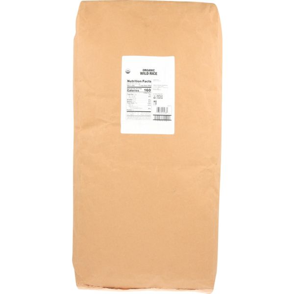 LUNDBERG: Organic Wild Rice, 25 lb