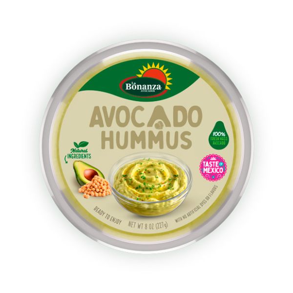 LA BONANZA: Avocado Hummus Dip, 8 oz
