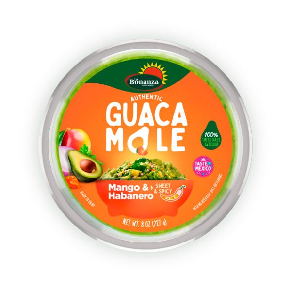 LA BONANZA: Mango and Habanero Guacamole Dip, 8 oz
