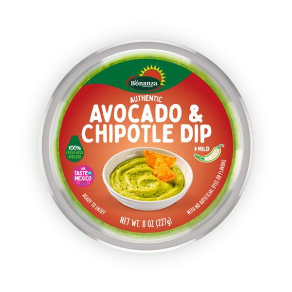 LA BONANZA: Avocado and Chipotle Dip, 8 oz
