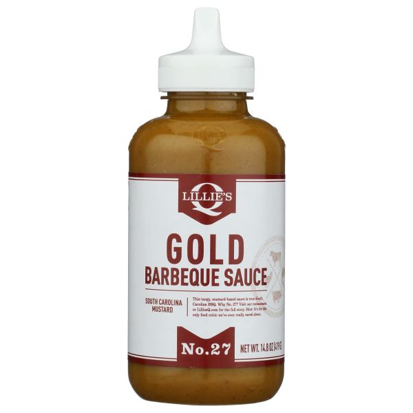 LILLIES Q: Gold Barbeque Sauce, 14.8 oz