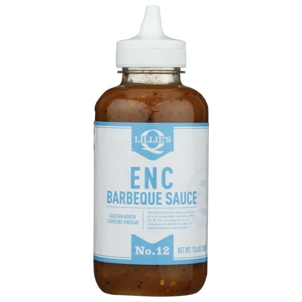 LILLIES Q: Enc Barbeque Sauce, 13.6 oz