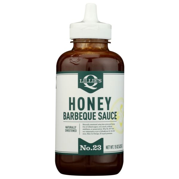LILLIES Q: Honey Barbeque Sauce, 15 oz