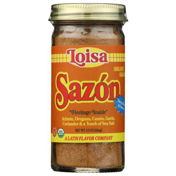 LOISA: Organic Sazon Seasoning, 2.3 oz