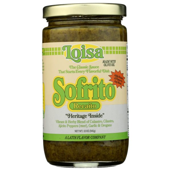 LOISA: Sofrito Recaito Sauce, 12 oz