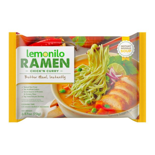 LEMONILO: Chickn Curry Ramen, 2.58 oz