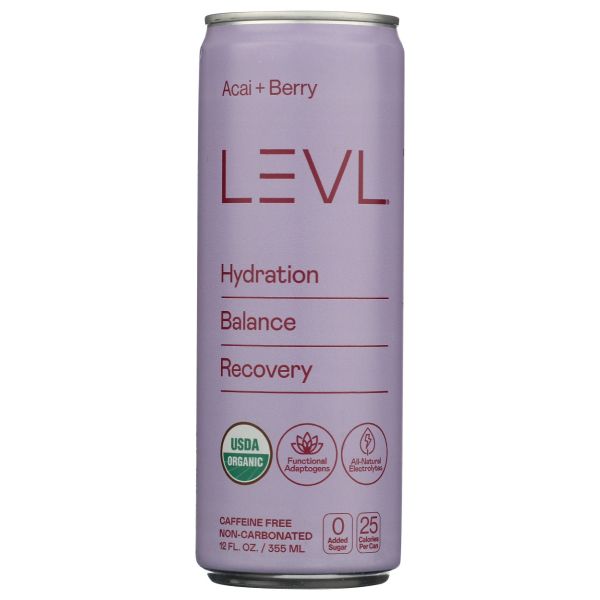 LEVL: Acai Berry Beverage, 12 fo