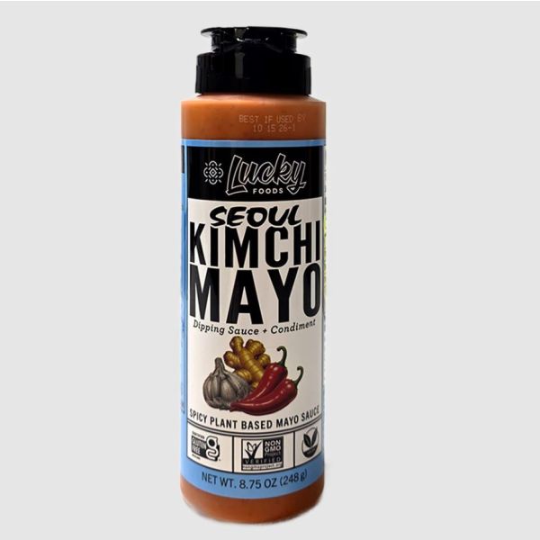 LUCKY: Kimchi Mayo Squeeze Bottle, 8.75 fo